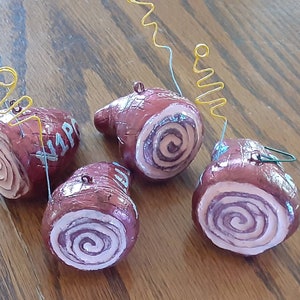 HAM Radio Christmas Ornament - Handmade in Ohio, Custom! Cute & Fun Gift for HAMs. Monogrammed with call sign for free!