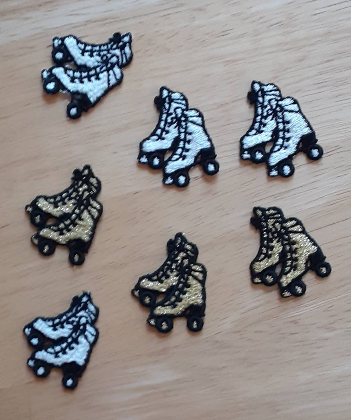 Vintage roller derby appliques roller skate patches Etsy