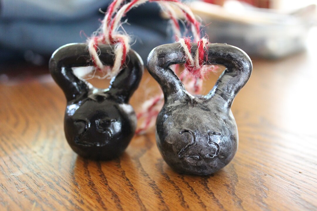 Kettlebell Christmas Ornament- Fitness Strength Training Christmas ...