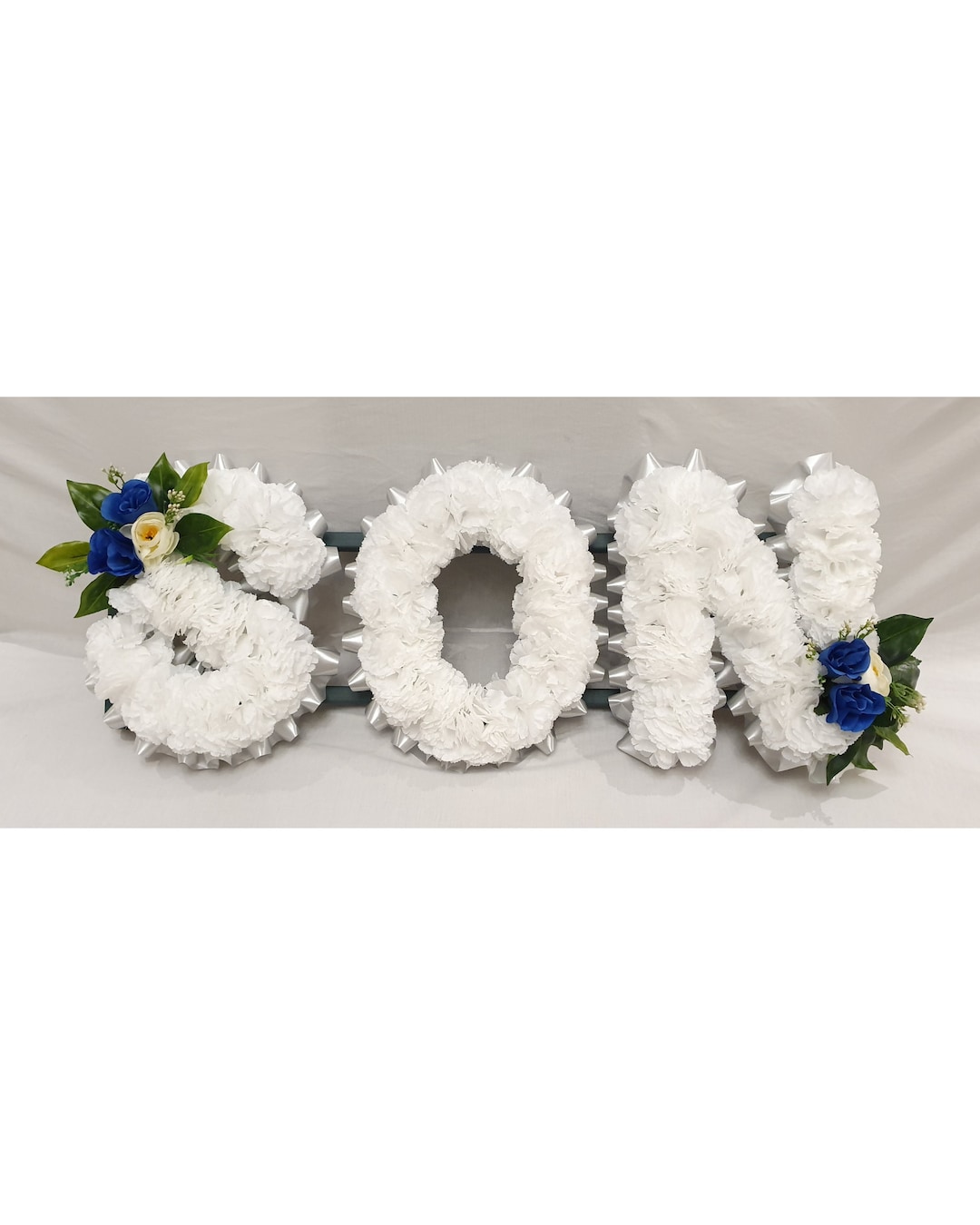 MOM FLOWER LETTER TRIBUTE FUNERAL FLOWERS in Suwanee, GA - Floral by  Victoria
