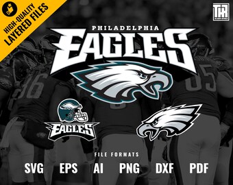 Download Free Philadelphia Eagles Svg Etsy SVG Cut Files