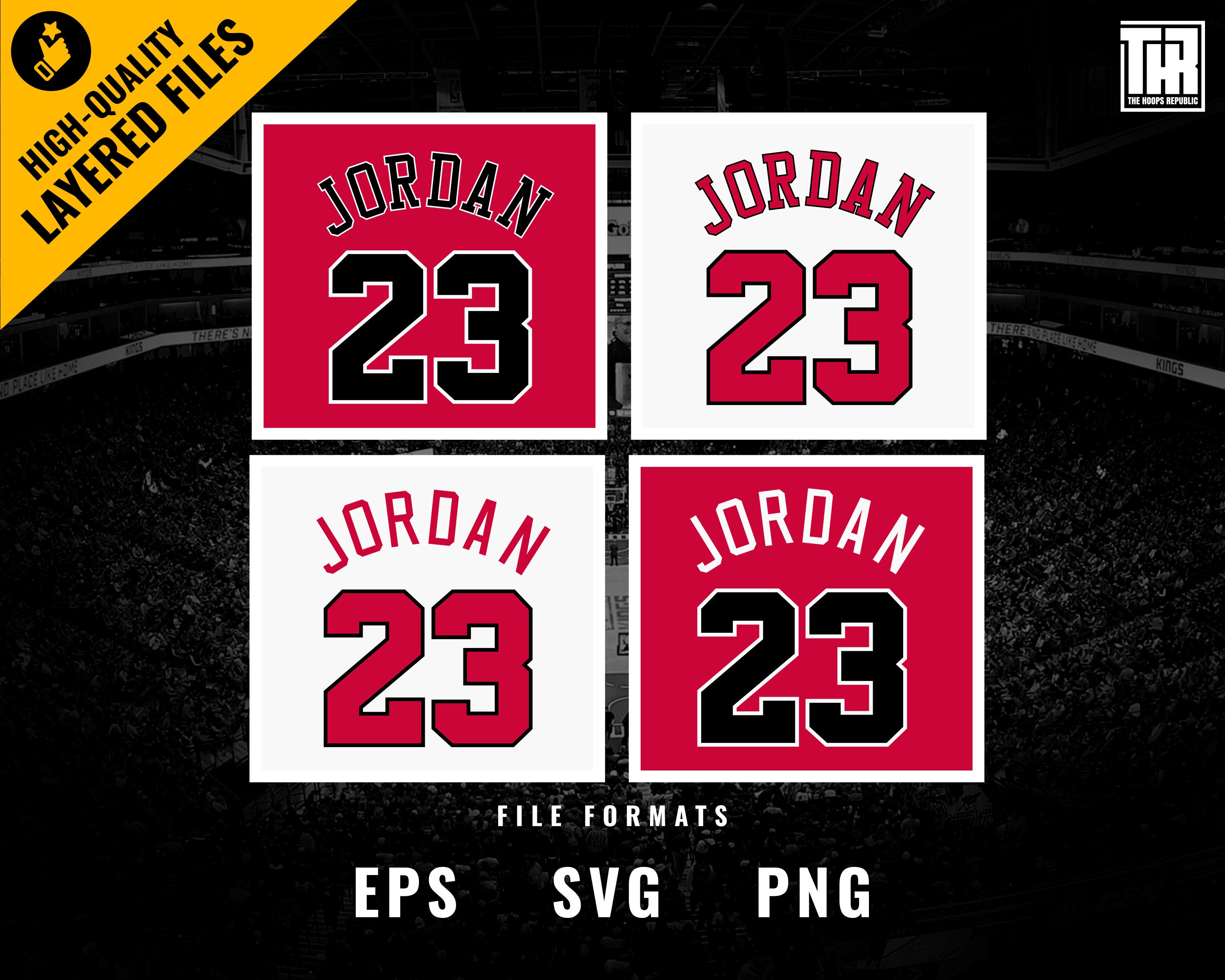 Chicago Jordan 23 svg / Jordan Jersey number 23 svg / | Etsy