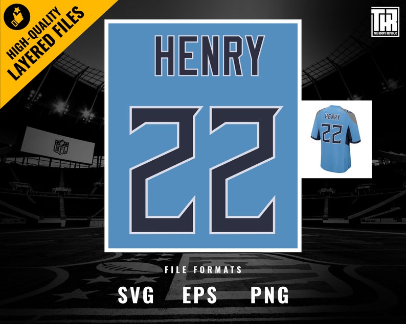 Jersey Numbers SVG