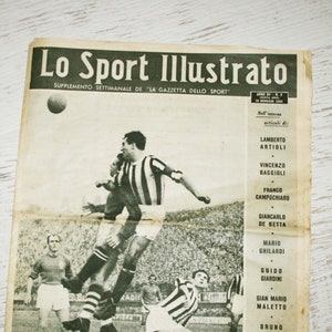 Vintage Magazine - ILLUSTRATED SPORT N.3 of 19-JANUARY-1950- Gift for him