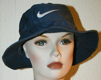 Vintage Unisex " NIKE "  blue cotton Caps- Made in China -Trendy hats- Women hats - gift for him- gift for her