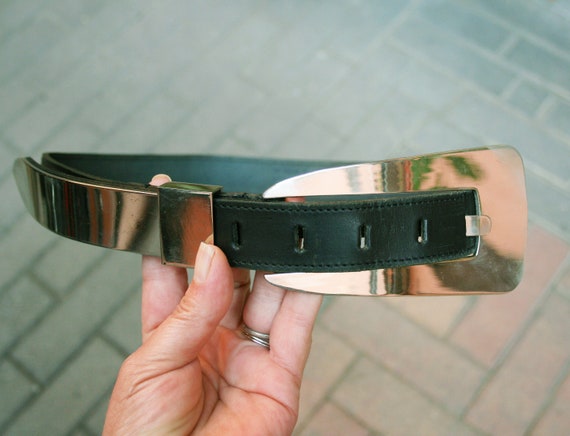 Vintage 80s Rocker Hip Belt Badass Vintage 80 main image 3