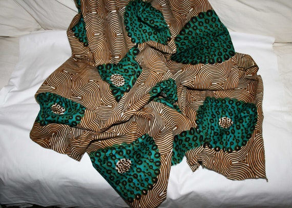 大切な人へのギフト探し RARE!!! Vintage Wax /african Print African / Fabric 80s, トップス