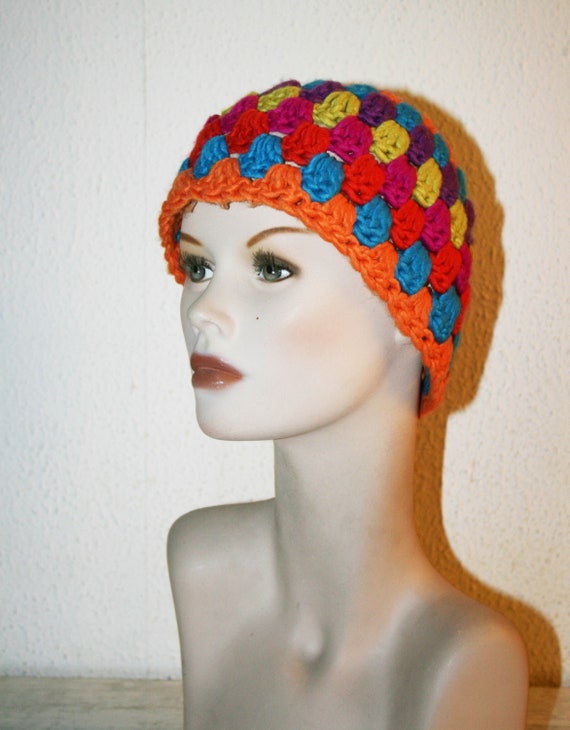 Vintage, crochet hat - Trendy hats- Women hats - … - image 2