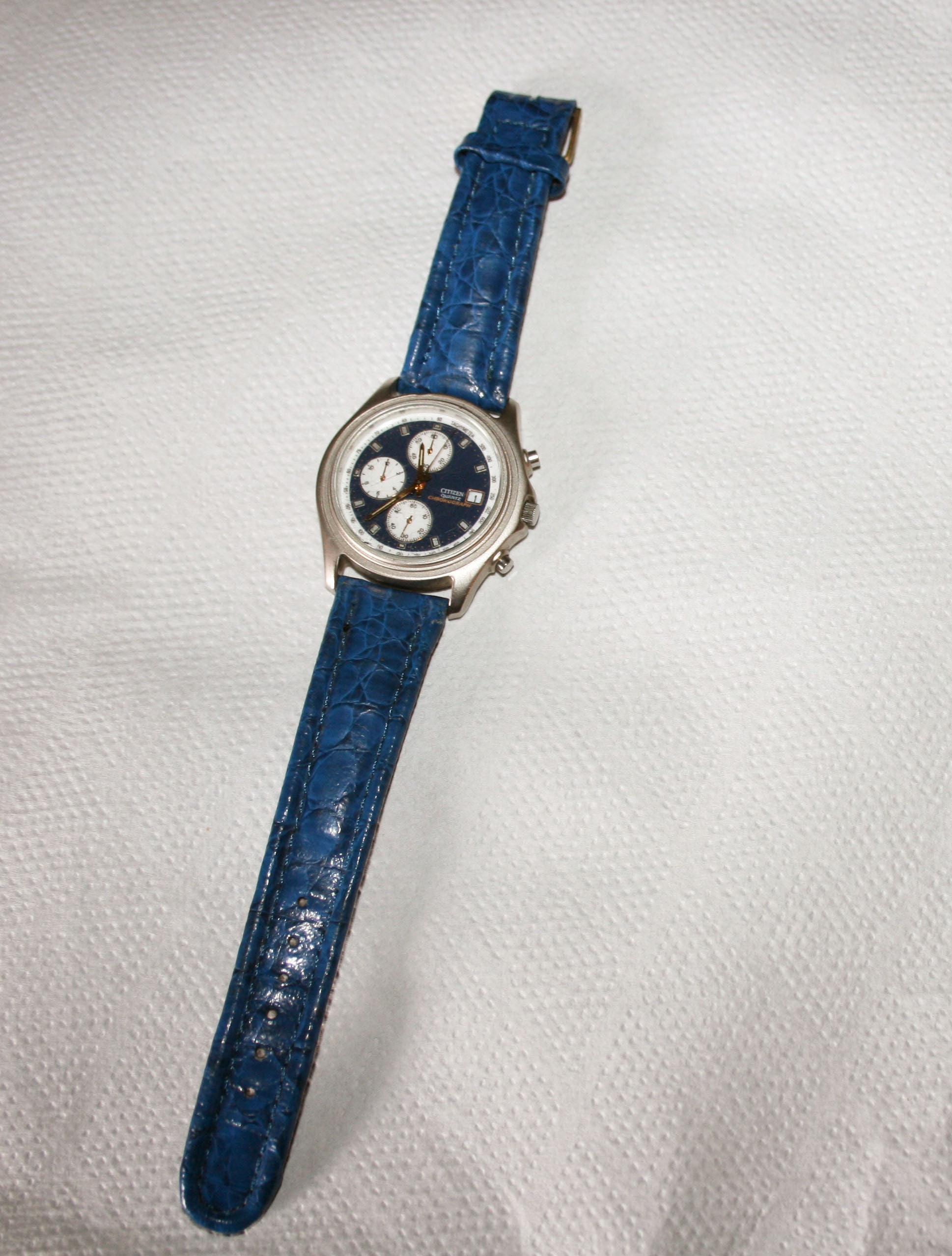 CITIZEN Quartz Chronograph GN-4-S - Men's/women's -steel Dial