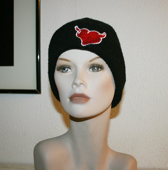 Vintage wool knitted hat - Trendy hats- Women hat… - image 1