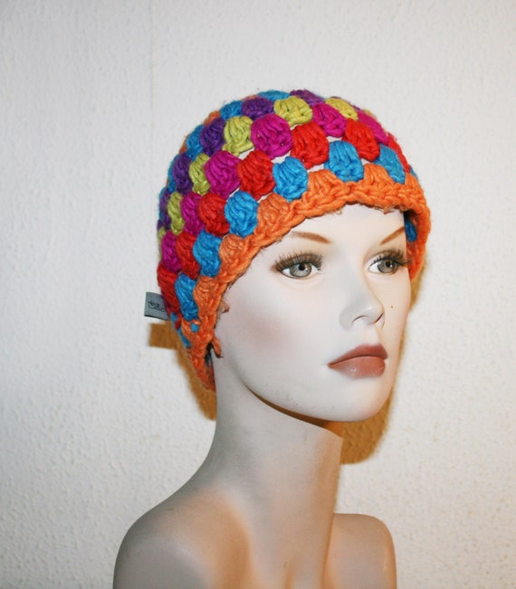 Vintage, crochet hat - Trendy hats- Women hats - … - image 1