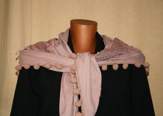 Foulard Élégant Rose Floral 90x180 Cm – Écharpe Soie Légère Multifonction, Châle, Bandeau, Cadeau Femme Chic