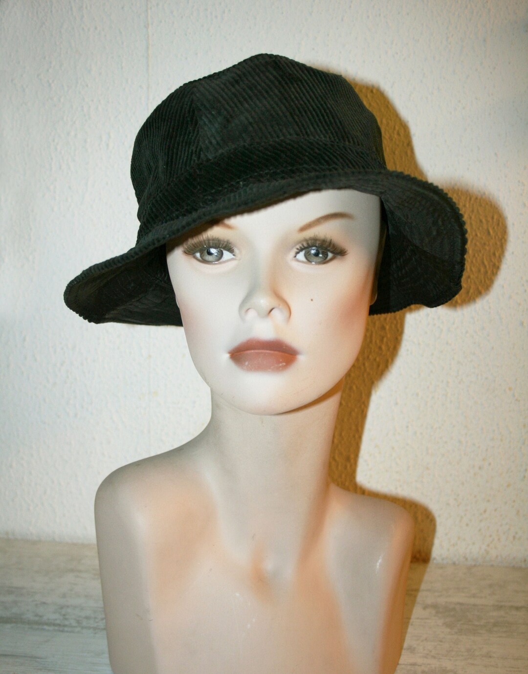 Waterproof Velvet Black Hat trendy Hats Women Hatsgift for Himgift for Hercollectible Hats