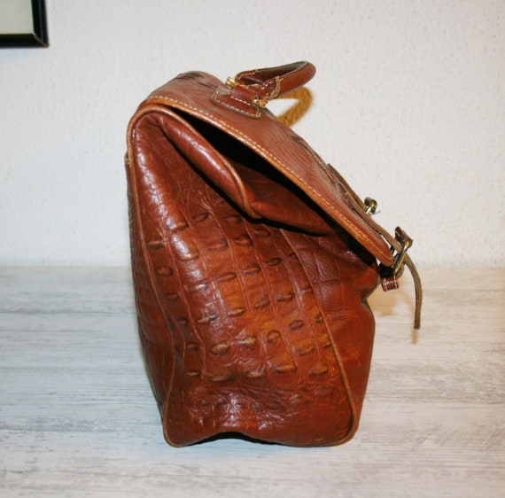 Vintage Trussardi Made in Italy Leather Shoulder Hand Bag Vintage Trussardi Made in Italy Leather Shoulder Hand Bag