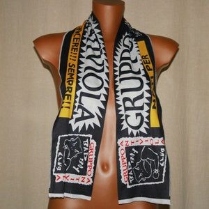Unisex Ultras football team scarf, Bad Boy Club, SOCCER SCARF - football fans -gift for him- Made in Italy