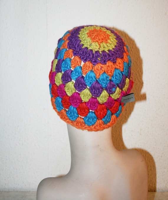 Vintage, crochet hat - Trendy hats- Women hats - … - image 4