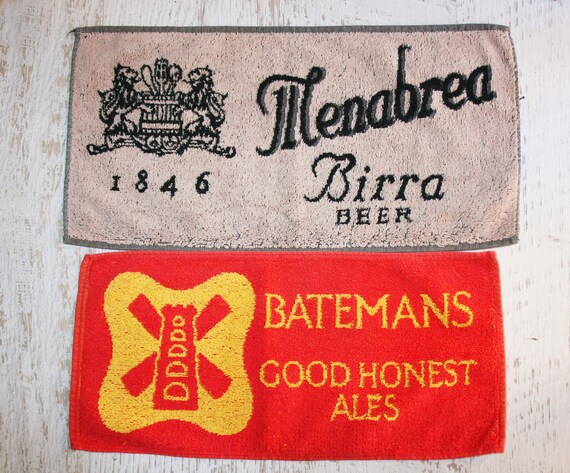 BAR TOWELS/ Beer Coaster Traditional Beer Brewenalia 