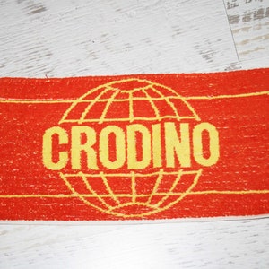 BAR TOWELS/Crodino, Bar Towel, Advertising towels, Man Cave - Home bar display- Gift for him