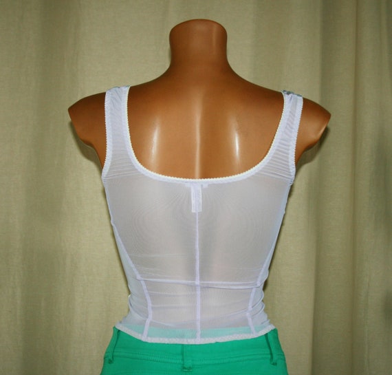 Vintage 90s Sexy corset top / Women's top / every… - image 7