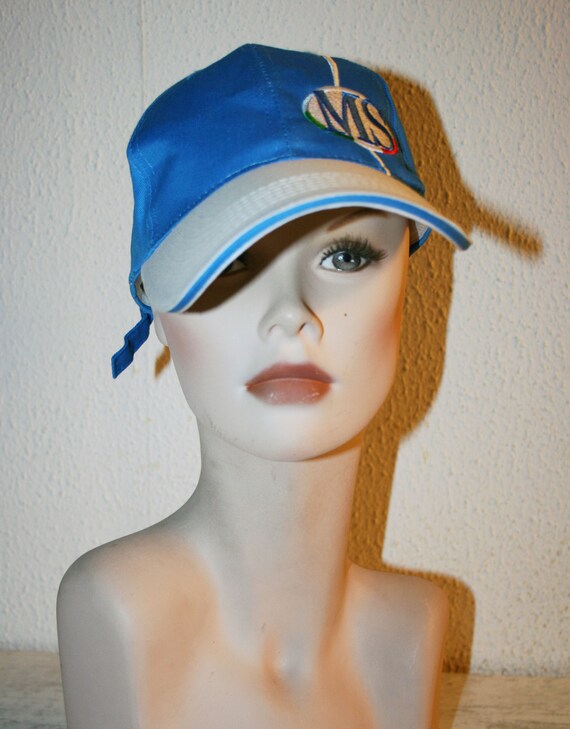 Vintage Unisex "MS" adjustable Baseball Caps- Mad… - image 2