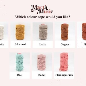 Macrame Drum Wall Mount: Shaman, Ocean, Tongue Drum Hanger image 2