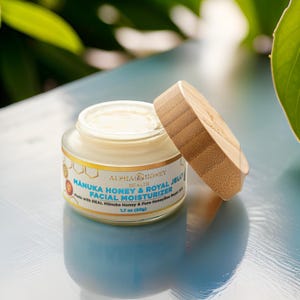 Manuka Honey Night Serum – Royal Jelly Liquid Skin Cream | Natural Nighttime Moisturizer | Alpha Honey Health