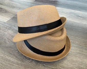 【ほぼ未使用】SÜB suess Straw Hat 親子セット ほぼ未使用】SÜB suess Straw Hat 親子セット