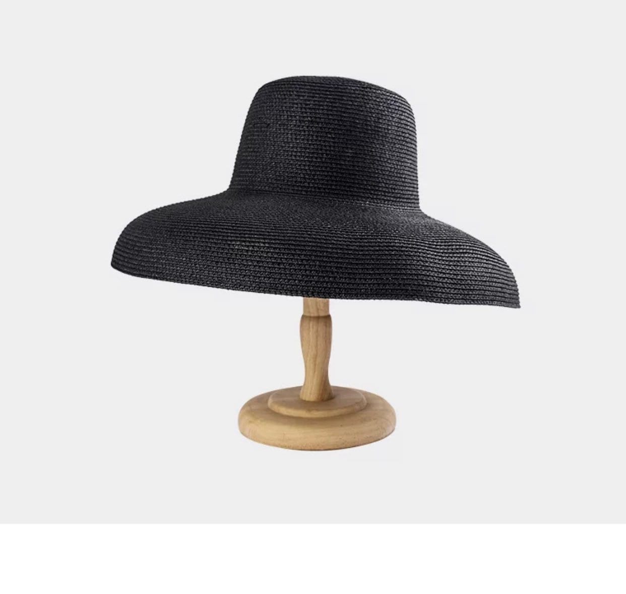 Modern Bucket Straw Hat. Straw Sun Hat 