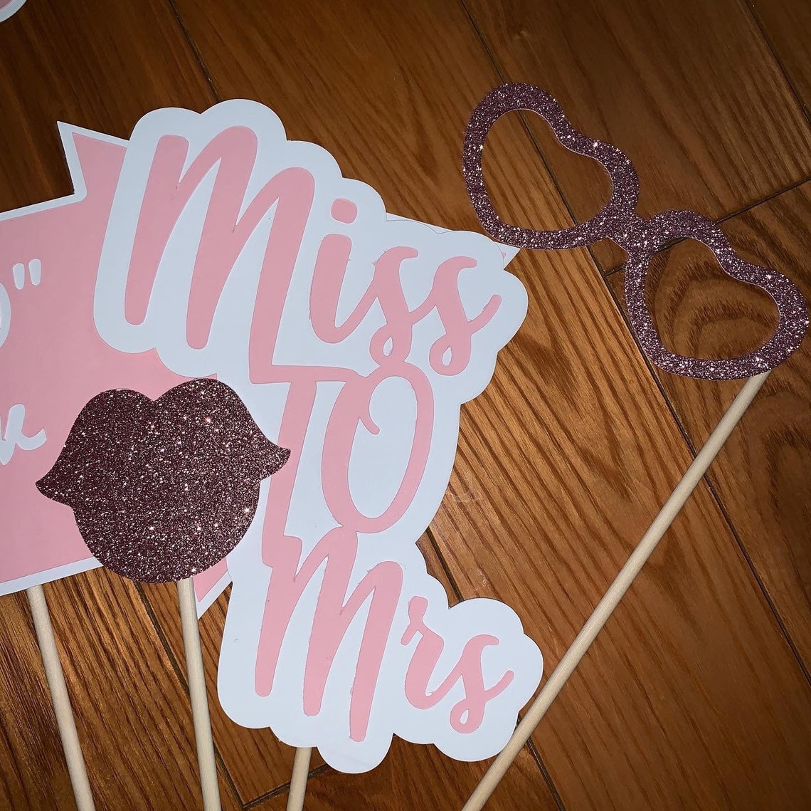Bridal Shower Photobooth Props Etsy