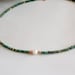 Bead and pearl necklace seafoam green, blue, smokey topaz or mustard stunning necklace. Bead choker beaded necklace  miyuki seed beads. 