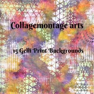 Fundos de impressão digital Gelli, impressões gelli, papéis texturizados, papéis imprimíveis, papéis pintados, álbuns de recortes, diários, criação de cartões