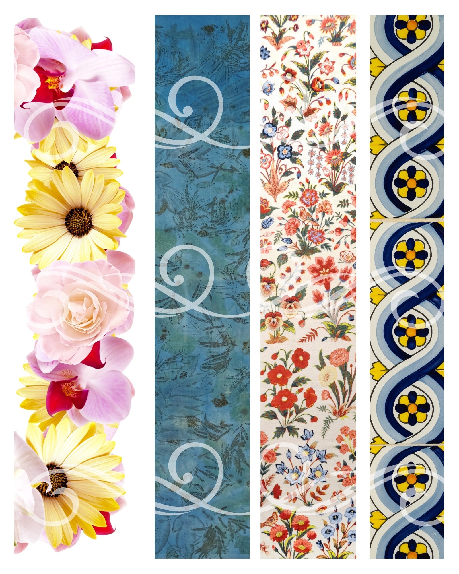 Decorative Page Borders, Printable Borders, Digital Page Borders ...