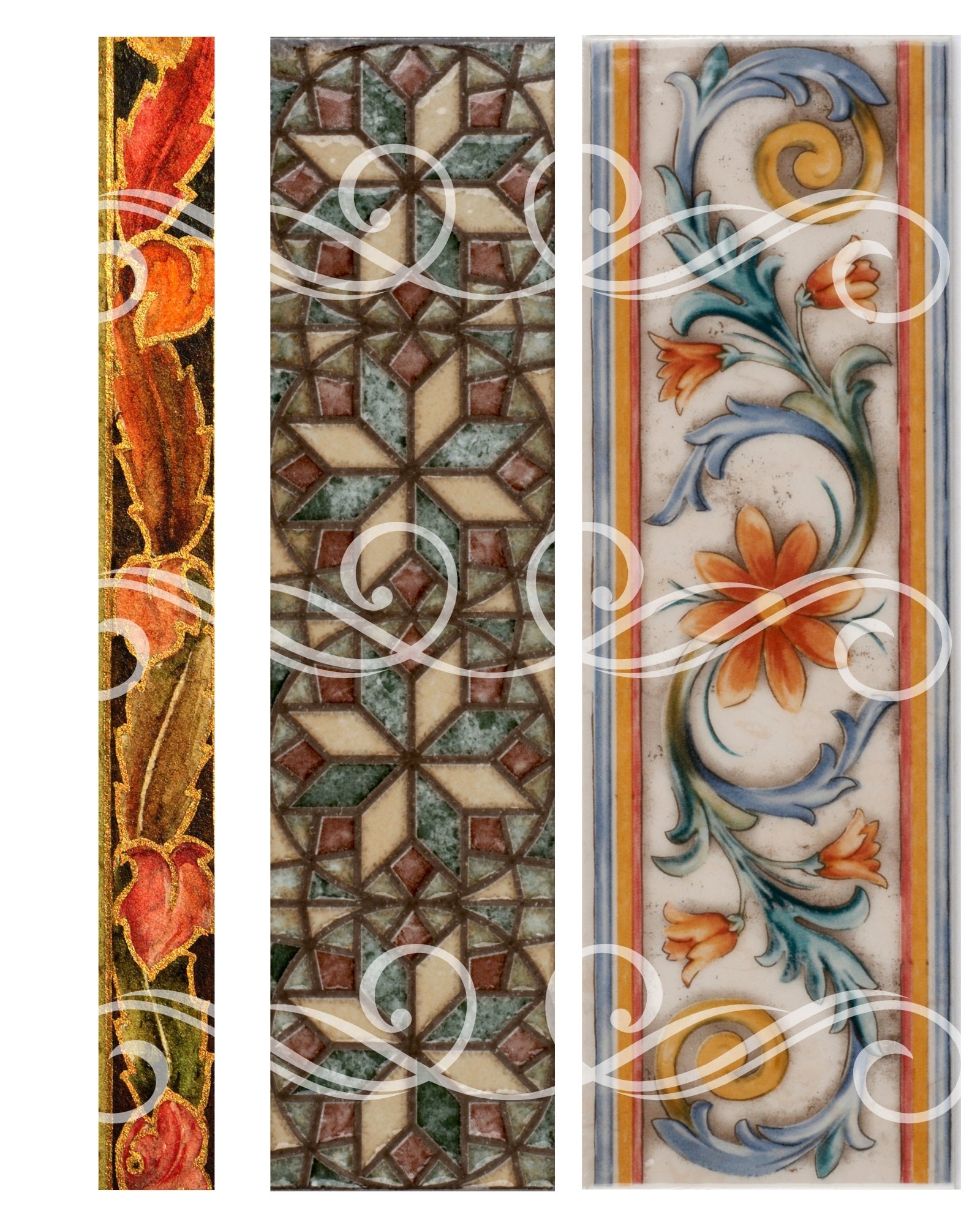 Decorative Page Borders, Printable Borders, Digital Page Borders ...