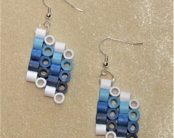 Quilled jewelry, paper earrings, quilled earrings, paper jewelry