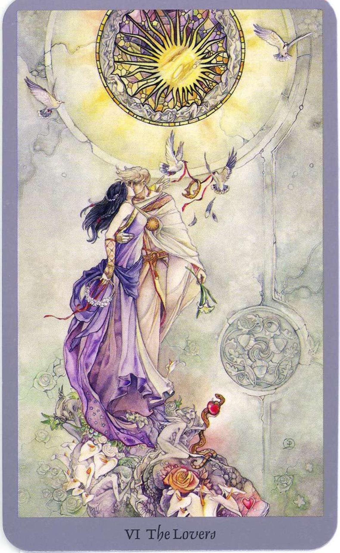 Tarot deck Anime Art Tarot Tarot deck cards Tarot card Etsy