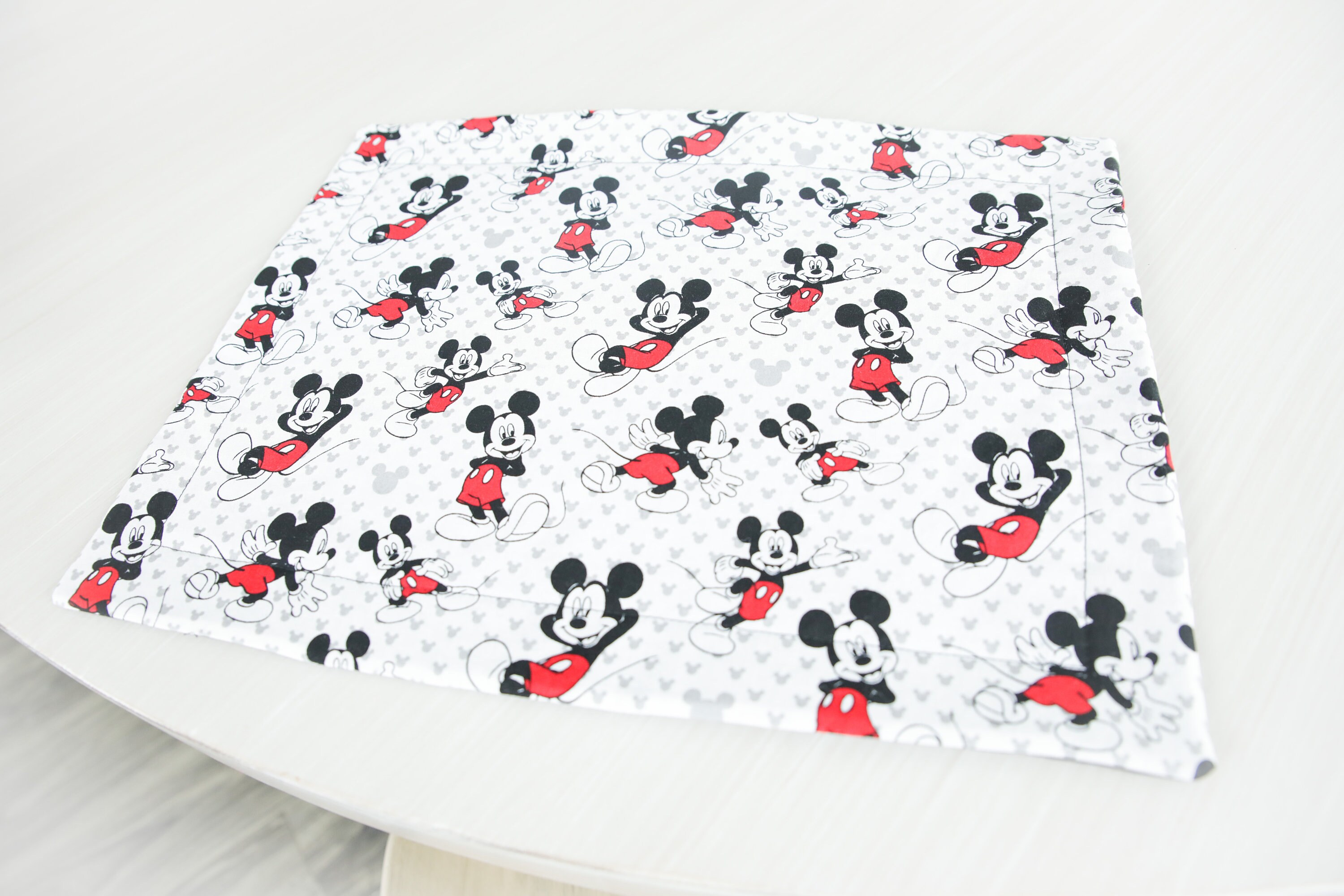 Mickey Mouse Quilted Placemat Dinner Placemat Mickey Mouse Etsy