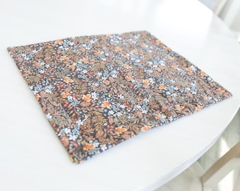 Fall Foliage Cotton Quilted Placemat - Thanksgiving Table Decor