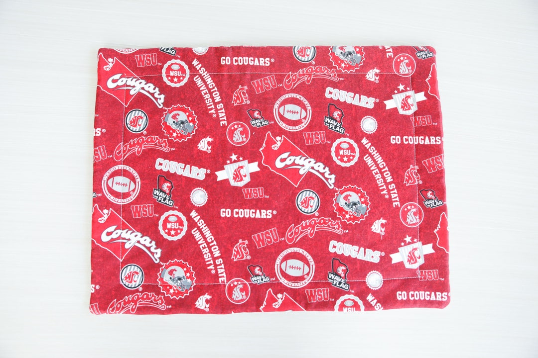 WSU Quilted Placemats Washington State University Placemat, Sports Team