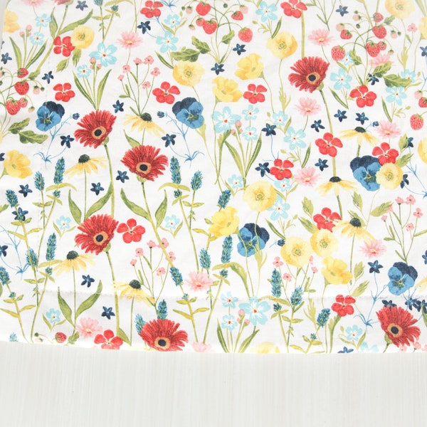 Red Floral Placemat Etsy