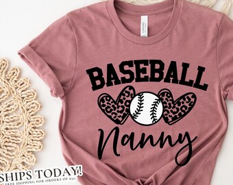 Baseball Nanny Shirt - Etsy