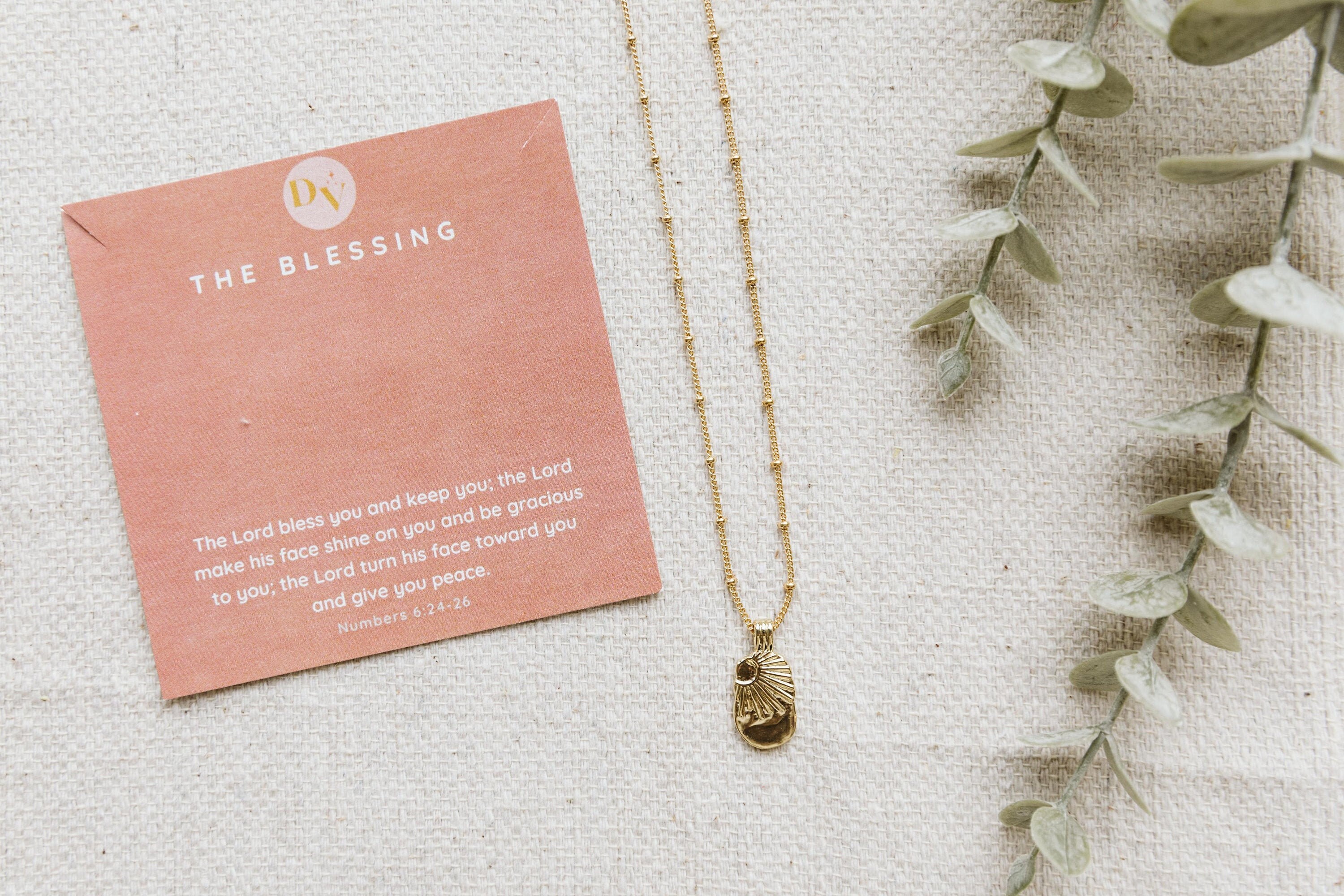 The Blessing Necklace / Faith Based Jewelry / Scripture Etsy UK
