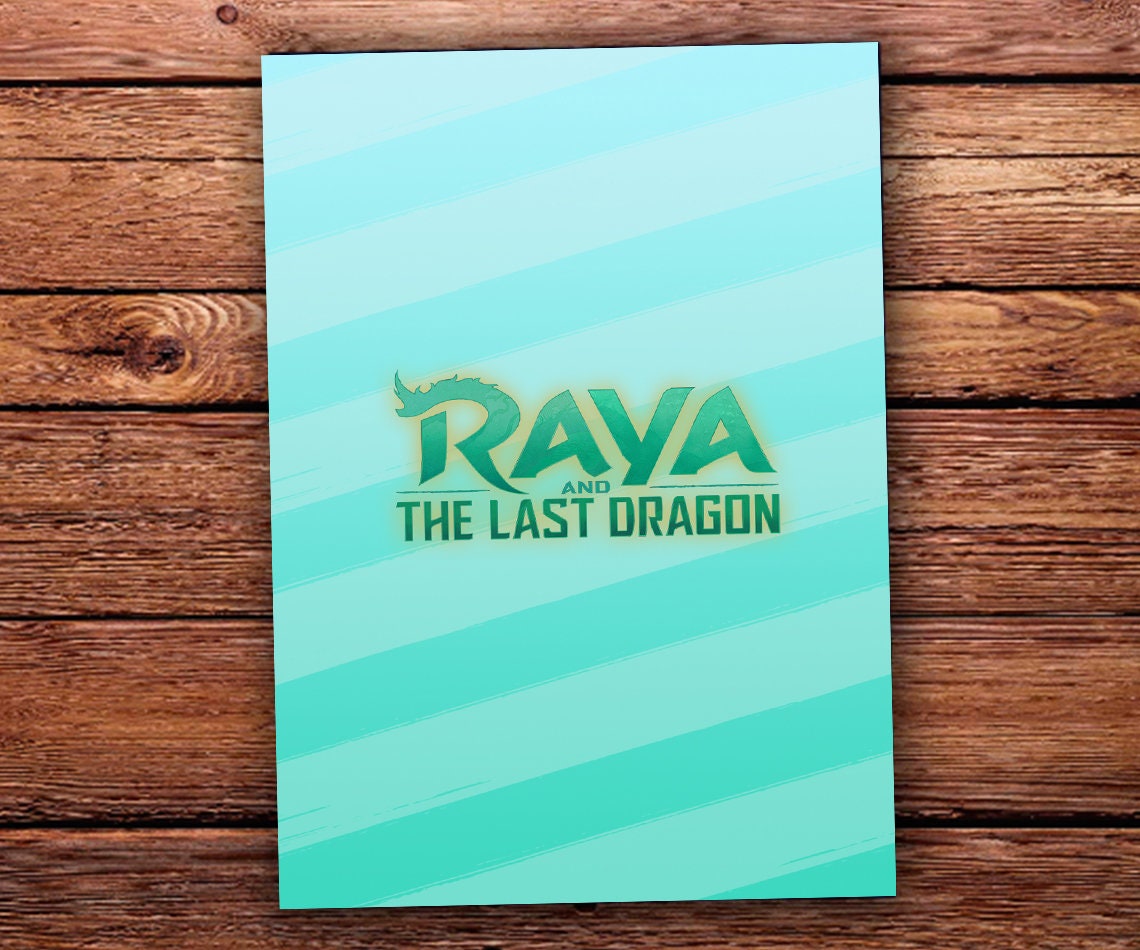 Raya and the Last Dragon Birthday Invitation - Etsy