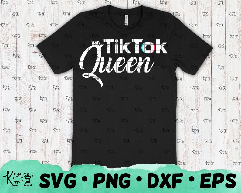 Download Tik Tok Queen SVG tik tok svg tik tok cut file queen svg ...