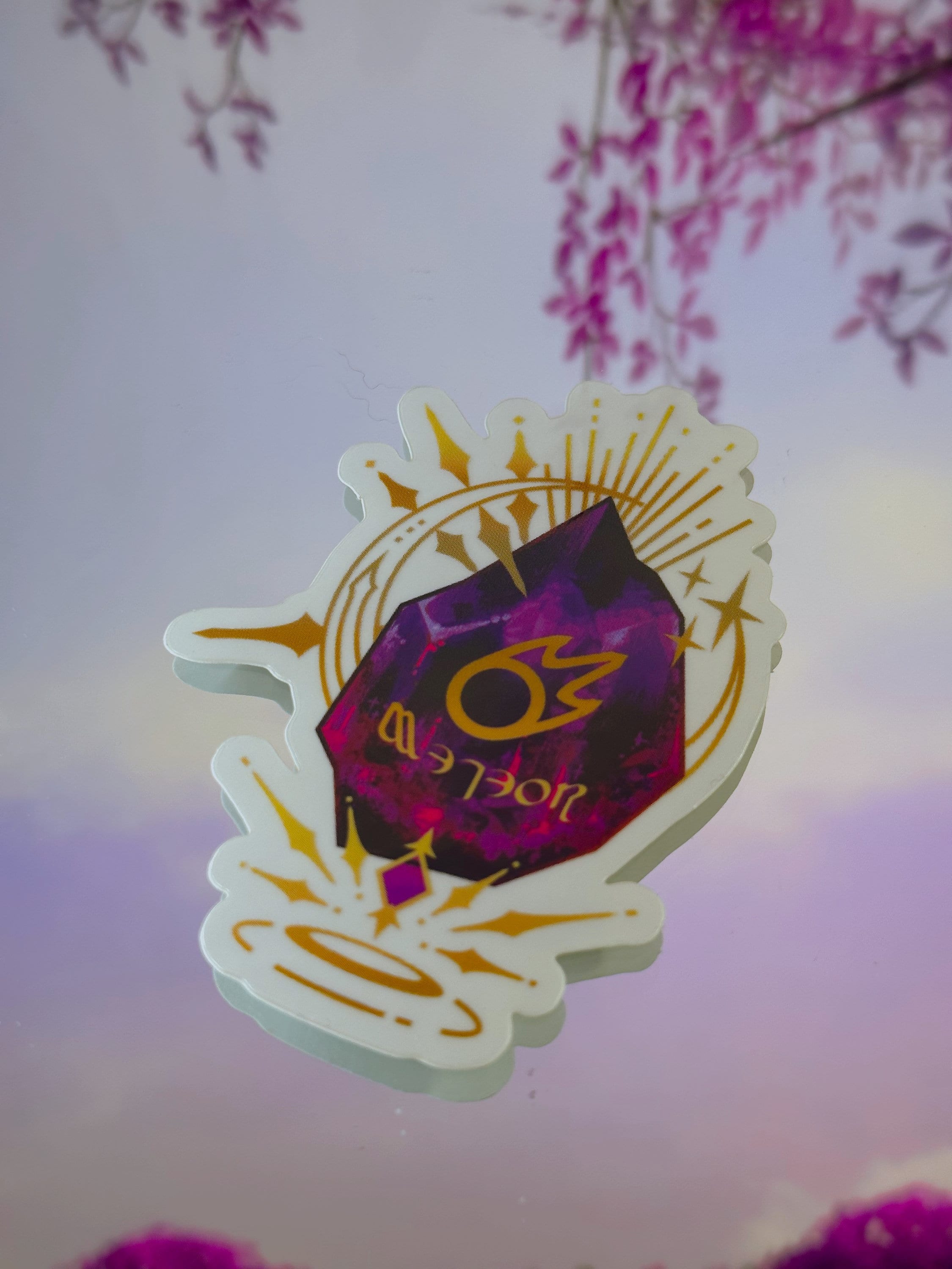 Black Mage Limit Break Soul Crystal Vinyl Sticker FFXIV