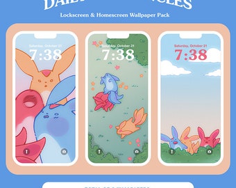 FFXIV: Daily Carbuncles - Lock & Home Screen Wallpaper Pack
