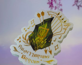 Bard Limit Break Soul Crystal Vinyl Sticker FFXIV