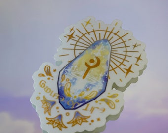 White Mage Limit Break Soul Crystal Vinyl Sticker FFXIV