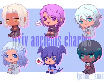 FFXIV Ancients Acrylic Charms