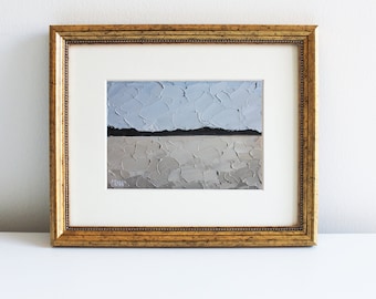 Abstract Landscape Original Oil Painting Small Abstract Art Modern Oil Painting Abstract Art by Eugenia Ciotola