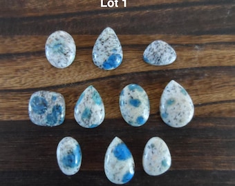 K2 Jasper Lot, K2 Cabochons, K2 Jasper Stones, Lot 10 kamieni, Hurtowe kaboszony